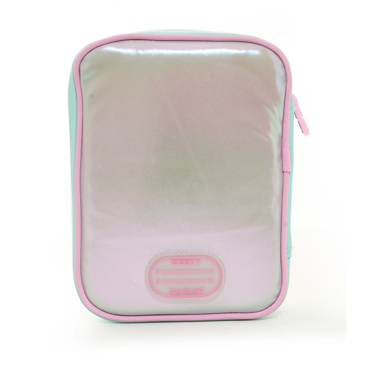 Cartuchera Escolar FW 2026 Fun World Chic Rectangular Verde Art.202174